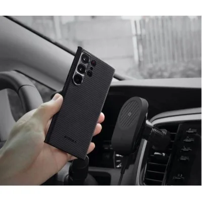Pitaka S23Plus Magez Black,Grey Twill Case